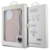 GUESS tok az IPHONE 15 Pro Max-hoz GUHCP15XHC4SEP (Crossbody Cord 4G Print) rózsaszín