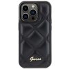 GUESS case for IPHONE 15 Pro Max GUHCP15XPSQSQSK (Quilted Metal Logo) black