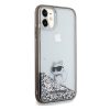 KARL LAGERFELD case for IPHONE 11 KLHCN61LKCNSK (Liquid Glitter C) transparent