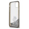 KARL LAGERFELD case for IPHONE 11 KLHCN61LKCNSK (Liquid Glitter C) transparent