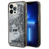 KARL LAGERFELD case for IPHONE 13 Pro KLHCP13LLKCNSK (Liquid Glitter C) transparent