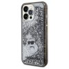 KARL LAGERFELD case for IPHONE 13 Pro KLHCP13LLKCNSK (Liquid Glitter C) transparent