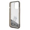 KARL LAGERFELD case for IPHONE 13 Pro KLHCP13LLKCNSK (Liquid Glitter C) transparent