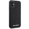 KARL LAGERFELD case for IPHONE 11 KLHCN61PQKPMK (Quilted K Pattern) black
