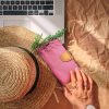CANVAS Book case for SAMSUNG A05 pink