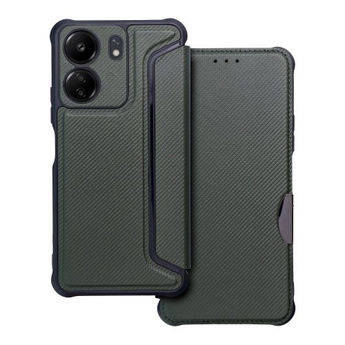 RAZOR Book Xiaomi redmi 13C számára sötétzöld