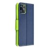 FANCY Book case for SAMSUNG A55 navy / lime