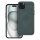 WOVEN MAG COVER case compatible with MagSafe for IPHONE 15 Plus green