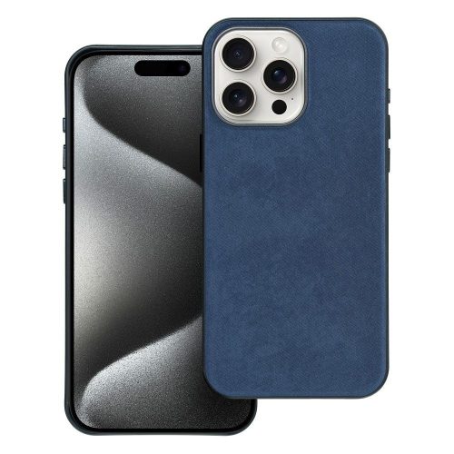 WOVEN MAG COVER tok, kompatibilis a MagSafe-fel, iPHONE 15 Pro Max számára, tengeri kék