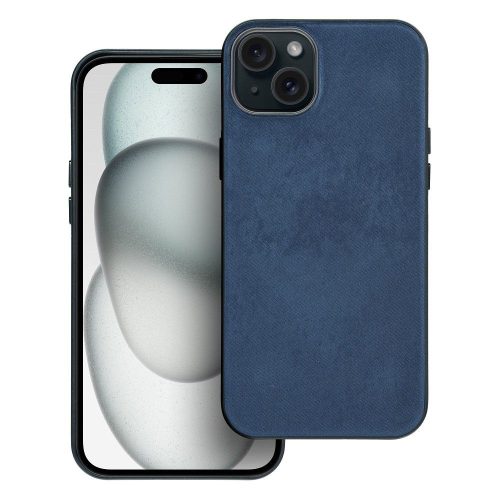 WOVEN MAG COVER case compatible with MagSafe for IPHONE 15 Plus sea blue