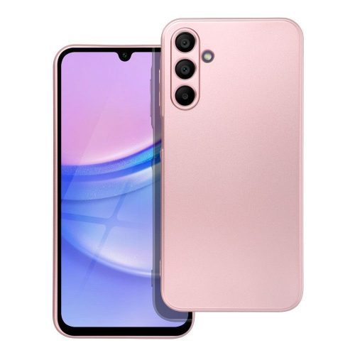 METALLIC tok SAMSUNG A15 5G / A15 4G készülékhez rózsaszín