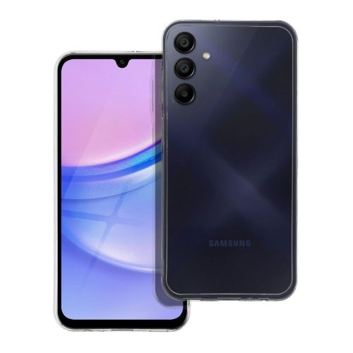 CLEAR tok 2 mm SAMSUNG A15 5G / A15 4G számára (kameravédelem) átlátszó