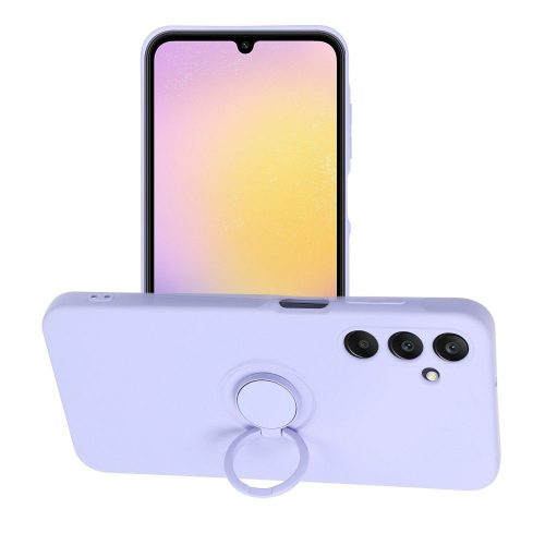 SILICONE RING tok SAMSUNG A25 5G készülékhez, lila