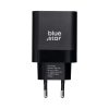 kék STAR utazó töltő Type C PD QC4.0 3A 45W TFB-TC-45W fekete