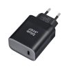kék STAR utazó töltő Type C PD QC4.0 3A 45W TFB-TC-45W fekete