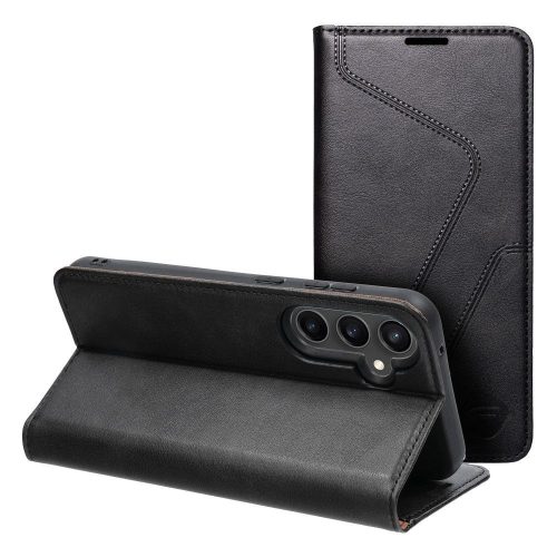 CELL F-PROTECT RFID Blocker könyvtok SAMSUNG S23 FE-hez fekete