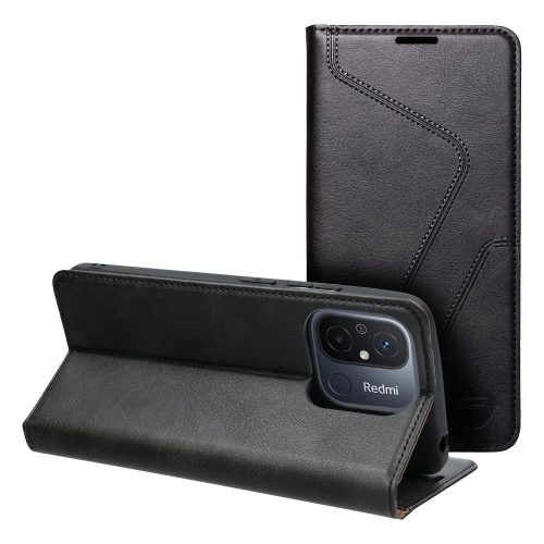 CELL F-PROTECT RFID Blocker könyvtok XIAOMI redmi 12c-hez fekete