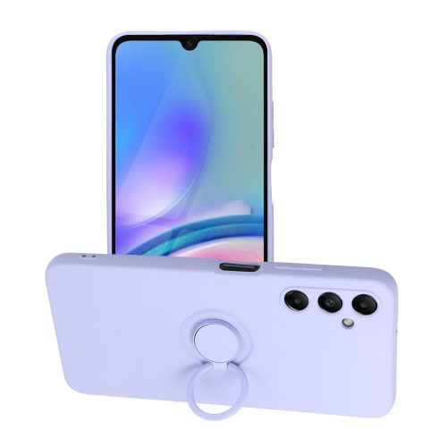 SILICONE RING tok SAMSUNG A05S telefonra lila színben
