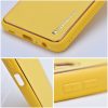 bőr tok XIAOMI redmi 13C / POCO C65 sárga