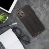 bőr Tok KICKSTAND XIAOMI redmi 13C / POCO C65 fekete