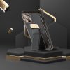 bőr Tok KICKSTAND XIAOMI redmi 13C / POCO C65 fekete