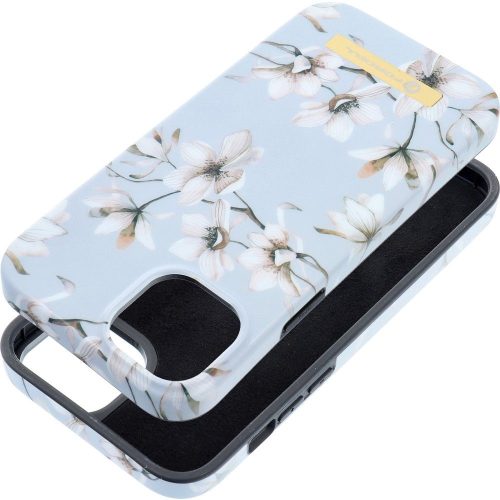CELL F-PROTECT Mirage tok kompatibilis a MagSafe-dal IPHONE 15 Plus számára tavaszi virágok