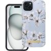 CELL F-PROTECT Mirage tok kompatibilis a MagSafe-dal IPHONE 15 Plus számára tavaszi virágok