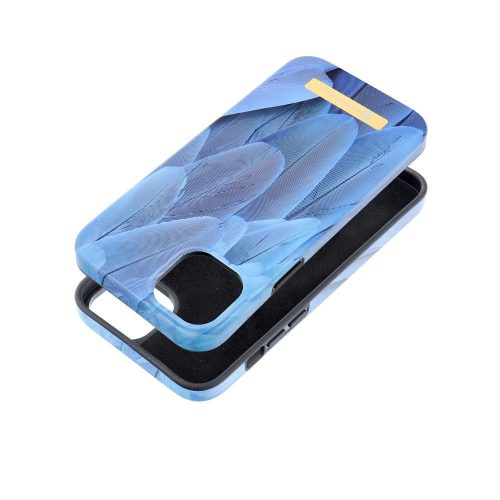 CELL F-PROTECT Mirage tok, MagSafe-kompatibilis, IPHONE 14 Plus készülékhez, kék bird