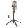 HOCO selfie stick with bluetooth remote control tripod K21 fekete