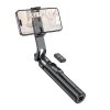 HOCO selfie stick with bluetooth remote control tripod K21 fekete