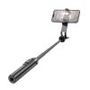 HOCO selfie stick with bluetooth remote control tripod K21 fekete