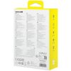 BASEUS autós töltő Type C + behúzható kábel 2in1 Type C / Lightning PD3.0 QC4.0 3A 60W CCTXP-CCL / C00057802111-00 fekete