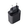 kék STAR travel Töltő Type C + cable Type C to Type C PD QC4.0 3A 20W TFB-TC-20WPD fekete