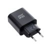 kék STAR utazó töltő Type C + Type C to Type C kábel PD QC4.0 3A 25W TFB-TC-25WPD fekete
