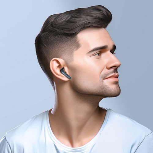 Wireless earphones Hoco TWS ANC + ENC EQ5 black