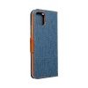 CANVAS Book case for SAMSUNG A35 5G navy blue