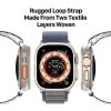 DUX DUCIS strap GS nylon az Apple Watch 42 / 44 / 45 / 49 mm kék