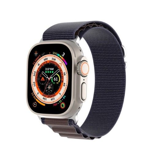 DUX DUCIS strap GS nylon az Apple Watch 42 / 44 / 45 / 49 mm indigo
