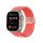 DUX DUCIS strap MIXTURE PRO rugalmas fonott szíj Apple Watch 38 / 40 / 41 mm-hez, guava