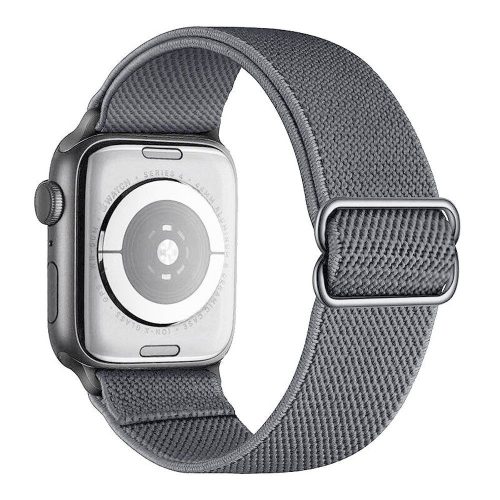 DUX DUCIS strap MIXTURE PRO nyújtható fonott szíj Apple Watch 38 / 40 / 41 mm-hez midnight