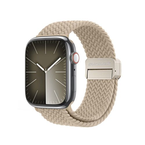 DUX DUCIS strap MIXTURE PRO nyújtható fonott szíj Apple Watch 42 / 44 / 45 / 49 mm beige