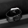 DUX DUCIS strap YA valódi bőr Apple Watch 38 / 40 / 41 mm fekete