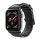 DUX DUCIS strap YA valódi bőr Apple Watch 42 / 44 / 45 / 49 mm fekete