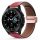 DUX DUCIS strap YA valódi bőr 22 mm piros