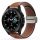DUX DUCIS strap YA valódi bőr 22 mm barna