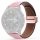 DUX DUCIS strap YA valódi bőr 22 mm rózsaszín