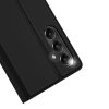 DUX DUCIS pénztárca tok SKIN PRO SAMSUNG A05s készülékhez fekete színben
