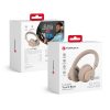 CELL F-AUDIO Touch Beat vezeték nélküli fejhallgató bluetooth ANC bézs