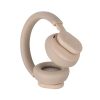 CELL F-AUDIO Touch Beat vezeték nélküli fejhallgató bluetooth ANC bézs