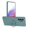 SILICONE RING tok SAMSUNG A55 5G-hez zöld